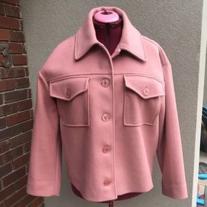 Cropped jacket. New with tags. Size L.